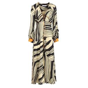Raquel Diniz Women Valerie Long Silk Dress